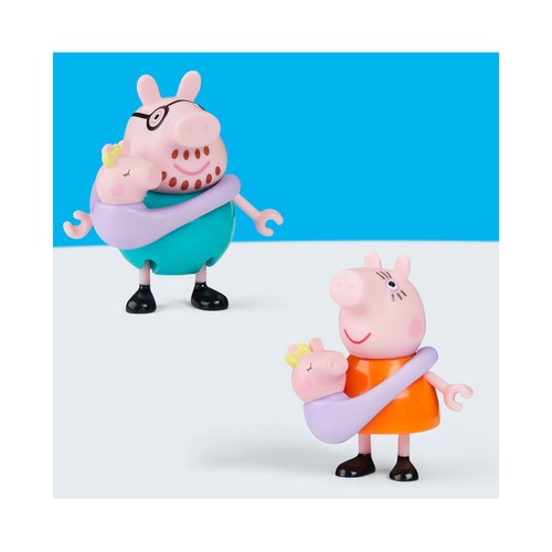 Peppa Pig Nuevo Pack Familiar 5 Figuras +3 Años HASBRO