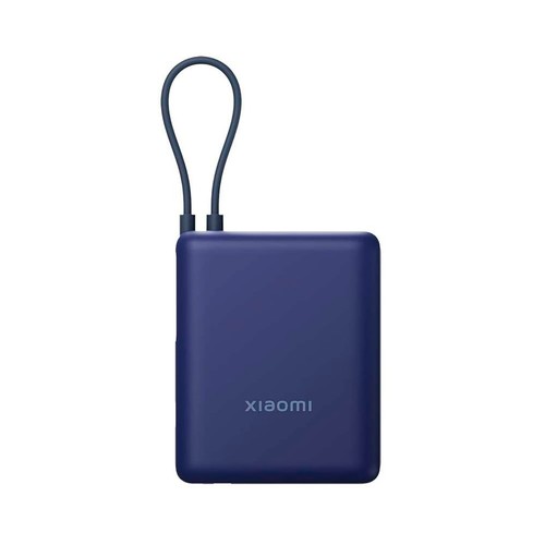 Powerbank XIAOMI  BHR9341GL10.000 mAh, con cable integrado, azul