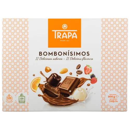 Finest selection Bombones surtidos (8 especialidades de chocolate relleno y sin relleno) 675 g.