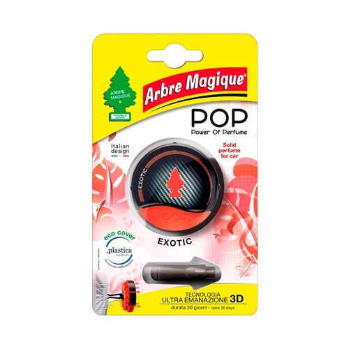 Ambientador de coche POP-Exótico, ARBRE MAGIQUE