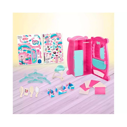 NANCY Vanity Closet, ropero vestidor para muñecas +4 Años