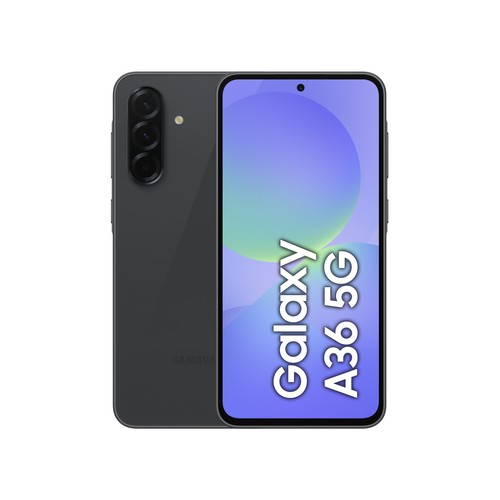 Smartphone Samsung Galaxy A36 5G 6,7" 256GB + 8GB RAM color negro.