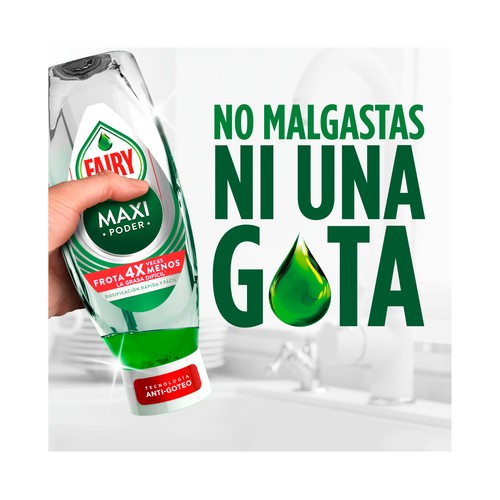 FAIRY Maxi poder lavavajillas lavado a mano original 730ml