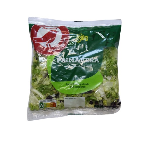 AUCHAN Ensalada Primavera 200 g. Producto Alcampo