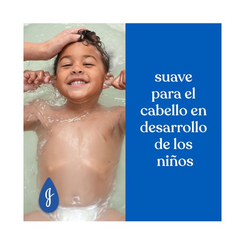 JOHNSON'S Kids Champú, acondicionador y gel de baño, para cabello y piel delicada.
