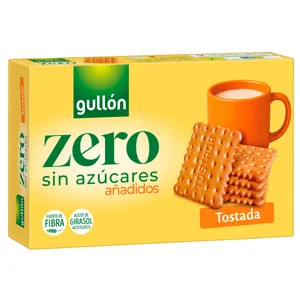 GULLÓN Zero Galletas sin azúcares añadidos 350 g.