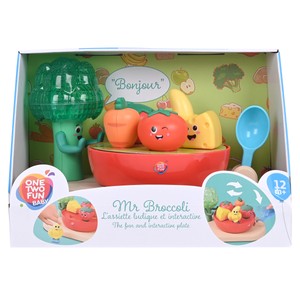 Imagen de Mr Broccoli Juguete infantil con figuras de alimentación y movimientos +12 Meses ONE, TWO FUN Baby