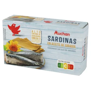 PRODUCTO ALCAMPO Sardinas en aceite de girasol 84 g.