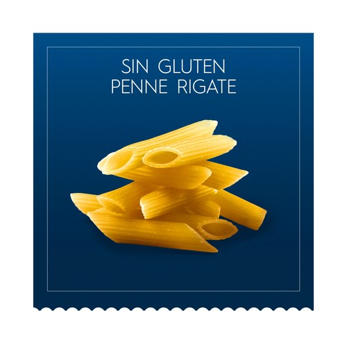 BARILLA Pasta Penne Rigate (Macarrones) sin gluten BARILLA 400 g.