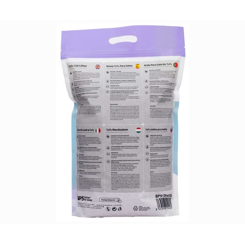 CANES JOB  Arena gato taco tofu vegetal lavanda 6 l.