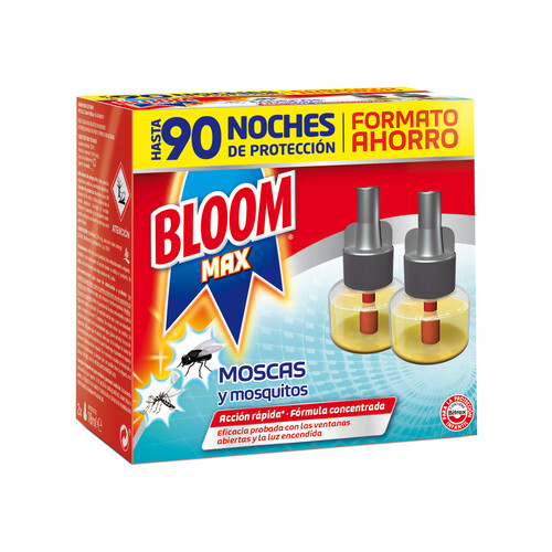 Insecticida elèctrico Max BLOOM 2 x 18 ml