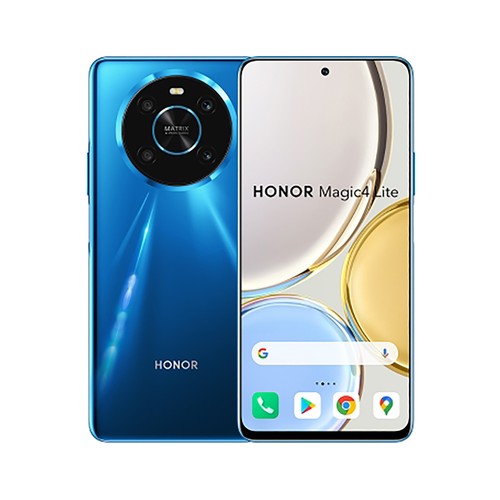 HONOR Magic 4 Lite 4G azul, 128GB + 6GB Ram, pantalla 17,2cm (6,81").