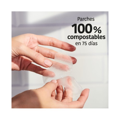 IROHA NATURE Parches anti-fatiga para el contorno de ojos con vitamina C 2 uds.
