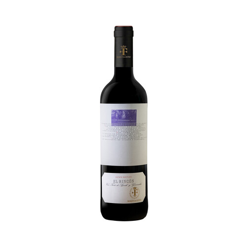 Vino tinto crianza con denominación de origen Vinos de Madrid EL RINCÓN botella de 75 cl.