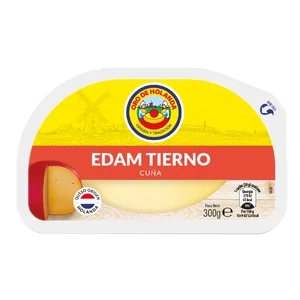 ORO DE HOLANDA Queso Edam tierno cuña 300 gr.