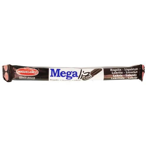 MIGUELAÑEZ MEGALIZ Regaliz negro 34 g.