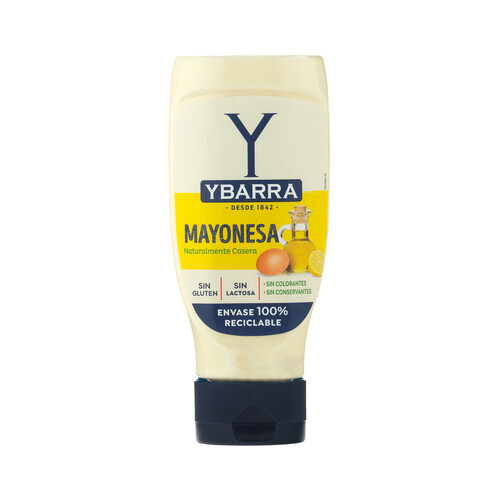 Mayonesa bocabajo YBARRA 400 ml.