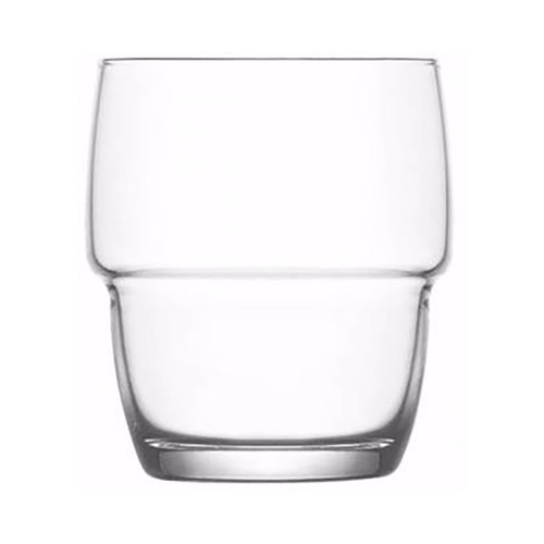 Vaso de vidrio apilable de 27cl, ACTUEL