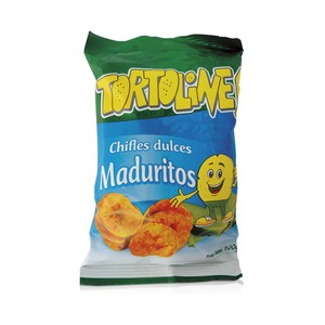 Plátano frito maduro dulce bolsa de 114 g.