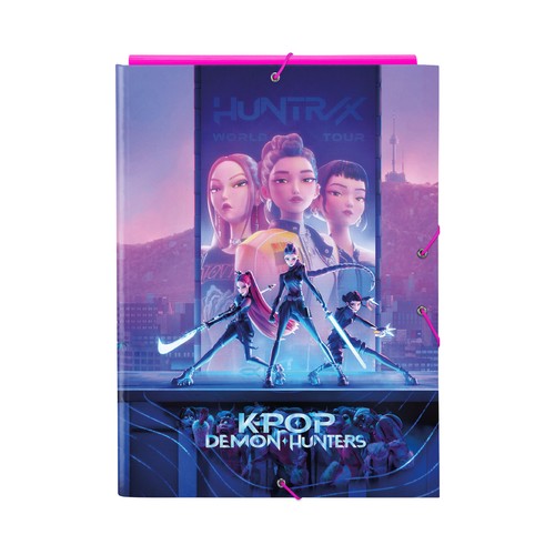Carpeta gomas solapas. K-POP