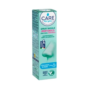 CARE FOR YOU Spray nasal hipertónico, con agua de mar 125 ml.