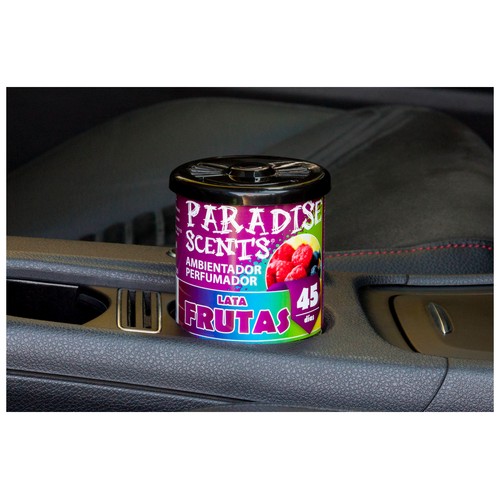 Ambientador en gel con aroma frutas, PARADISE SCENTS.