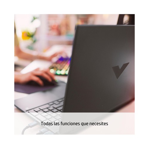 Portátil HP VICTUS 15-fb0031ns, AMD Ryzen 5 5600H, 16GB Ram, 512GB SSD, Nvidia RTX3050, pantalla 39,6cm (15,6")..