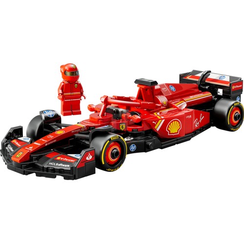 LEGO Speed Champions coche de carreras Ferrari SF-24 F1.