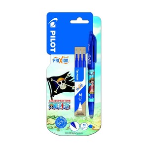 Imagen de Bolígrafo PILOT Frixion Plus color azul con 3 recambios One Piece.