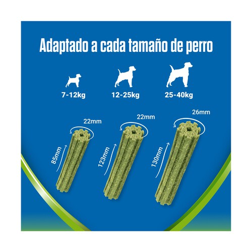 DENTALIFE Snack dental perros 7 a 12 kg PURINA DENTALIFE ACTIVFRESH 4 uds.