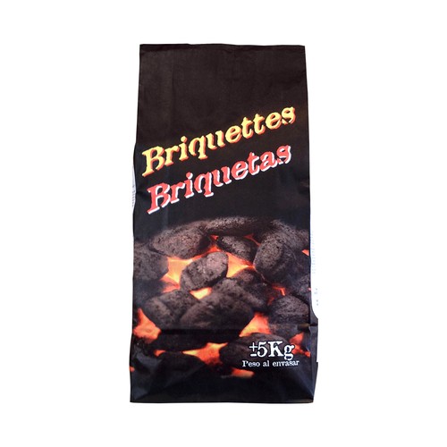 Briquetas de carbón vegetal 3kg.