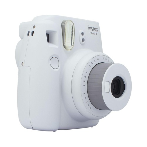 Cámara instantánea FUJIFILM INSTAX MINI 11, espejo para selfie, color blanco.