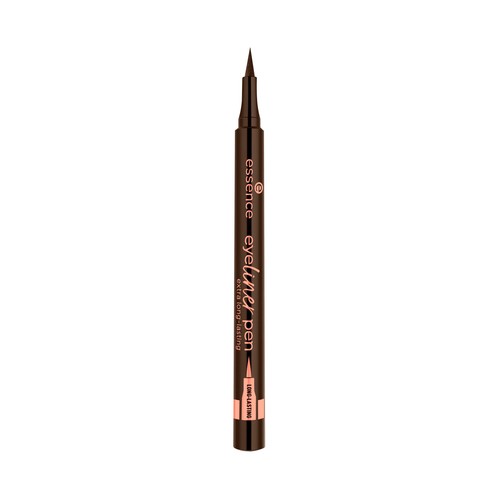 ESSENCE tono 020 Brown Lápiz delineador (eyeliner) de larga duración.