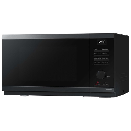 Microondas con grill SAMSUNG MG23DG4524AGE1, capacidad 23L, potencia: 800W, Grill:1100W.