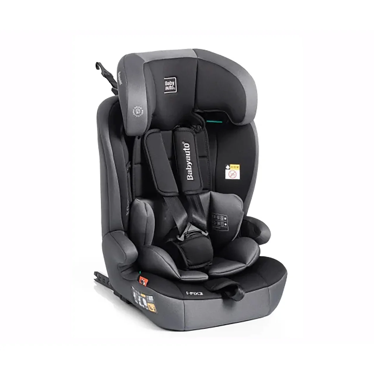 Silla de auto Konar, i-Size 76-150 cm, isofix, color negro