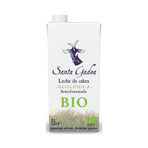 SANTA GADEA Leche de cabra ecológica SATA GADEA Pack de 6 botellas de 1 L.