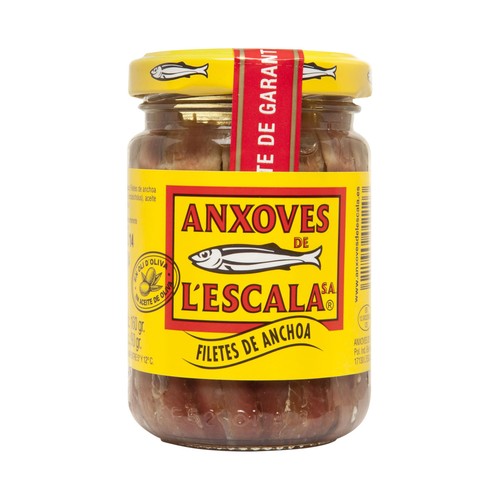 L'ESCALA Filetes de anchoa en aceite de oliva 90 g.