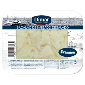 DIMAR Bacalao desalado desmigado 250 g.