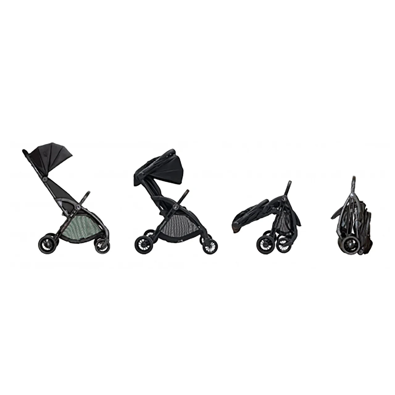 Silla paseo para bebes Plis Plas hasta 22 kg, color negro