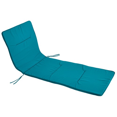 Cojín para tumbona de poliéster de 190x60x2 cm, colores surtidos, GARDENSTAR