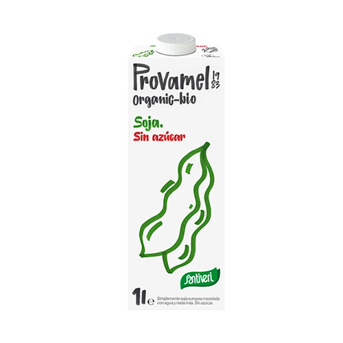Batido de soja ecológico SANTIVERI, 1 l.