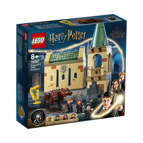 Juego de construcciones Hogwarts: Encuentro con Fluffy con 397 piezas, LEGO HARRY POTTER 76387.