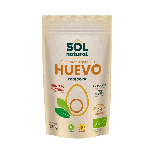 SOLNATURALSustitutovegetalecológicodelhuevo(enpolvo)350g.