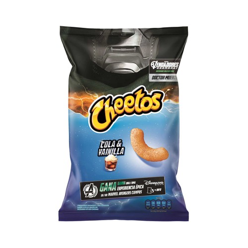 CHEETOS Sticks snack de palitos de maíz con sabor a cola vainilla 75 g.
