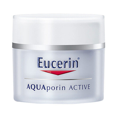 Crema facial hidratante para pieles normales a mixtas EUCERIN Aquaporin active 50 ml.