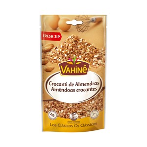 Vahiné Almendras Crocanti (machacadas Tostadas y Caramelizadas) 125 G.