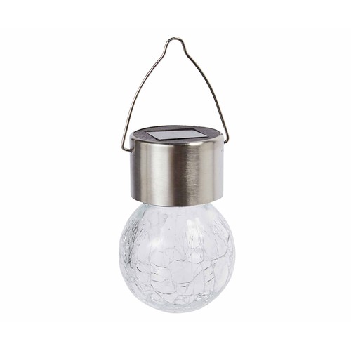 luz solar colgante con bombilla para jardín, GARDEN STAR ALCAMPO.