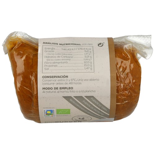 AHIMSA Burguer vegetal de cereales ecológico AHIMSA 750 g.