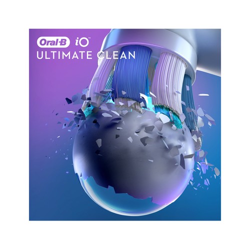 ORAL-B iO Ultimate Clean Pack de 2 recambios para cepillo de dientes eléctrico Braun.