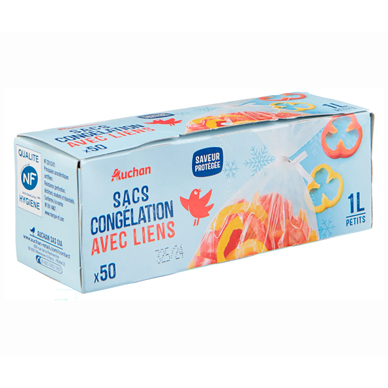 PRODUCTO ALCAMPO Bolsas de congelación pequeña 50 uds.